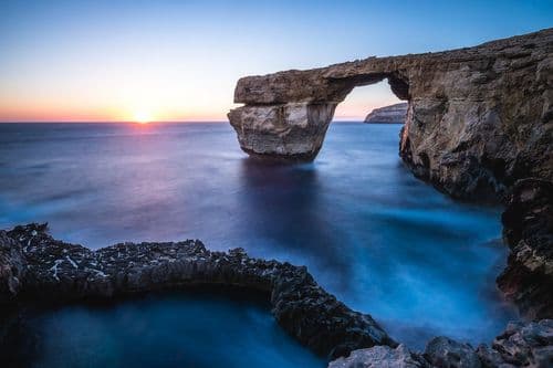 Azure Window & Blue Hole, Gozo, Malta
