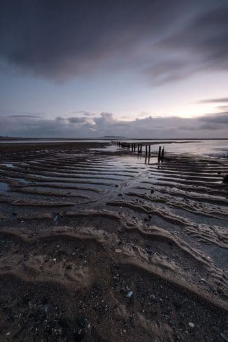 Sunrise in Malahide Beach