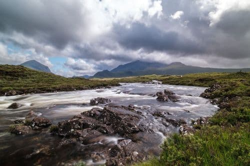 Sligachan River, Isle of Skye, Scotland