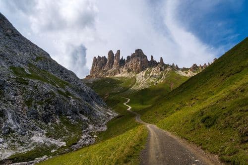 Forcella Denti di Terrarossa, Dolomites, Italy