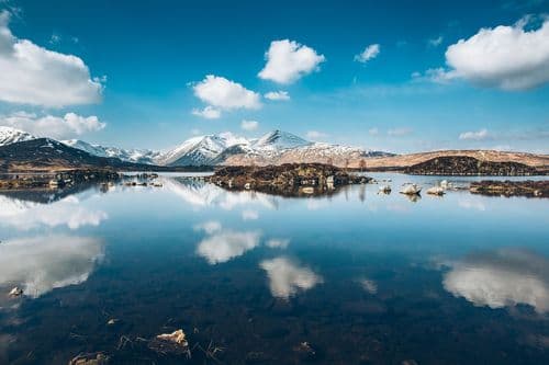 Glencoe Mountains, Scotland, UK